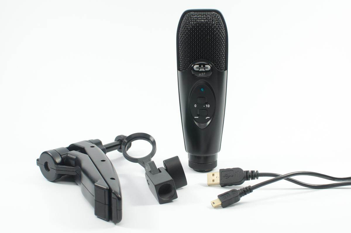Cad U37 USB Microphone Black