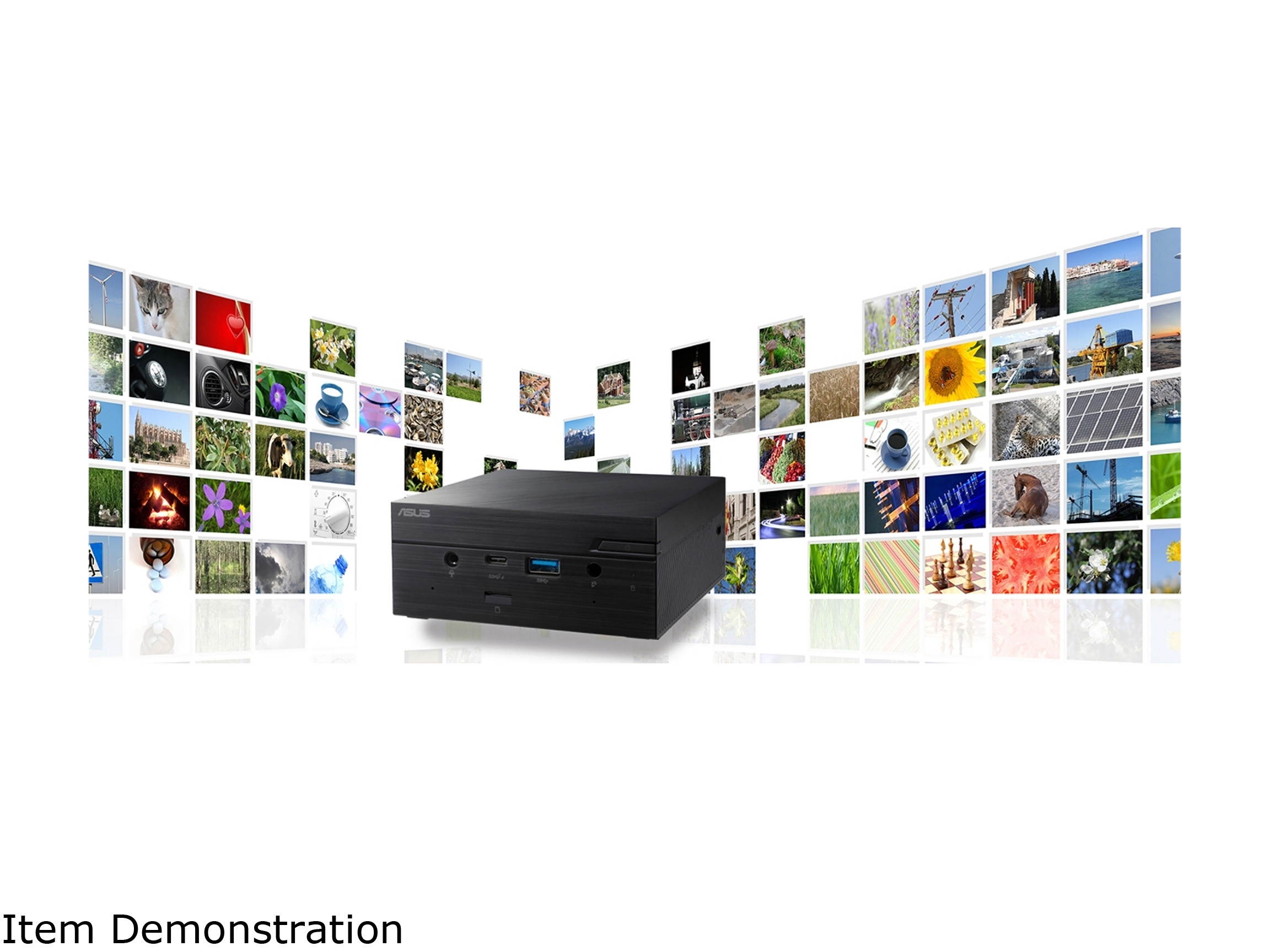 ASUS Desktop Computer PN62S-B5287ZD0 Intel Core i5 10th Gen 10210U (1.60 GHz) 8 GB DDR4 256 GB PCIe SSD Windows 10 Pro 64-bit