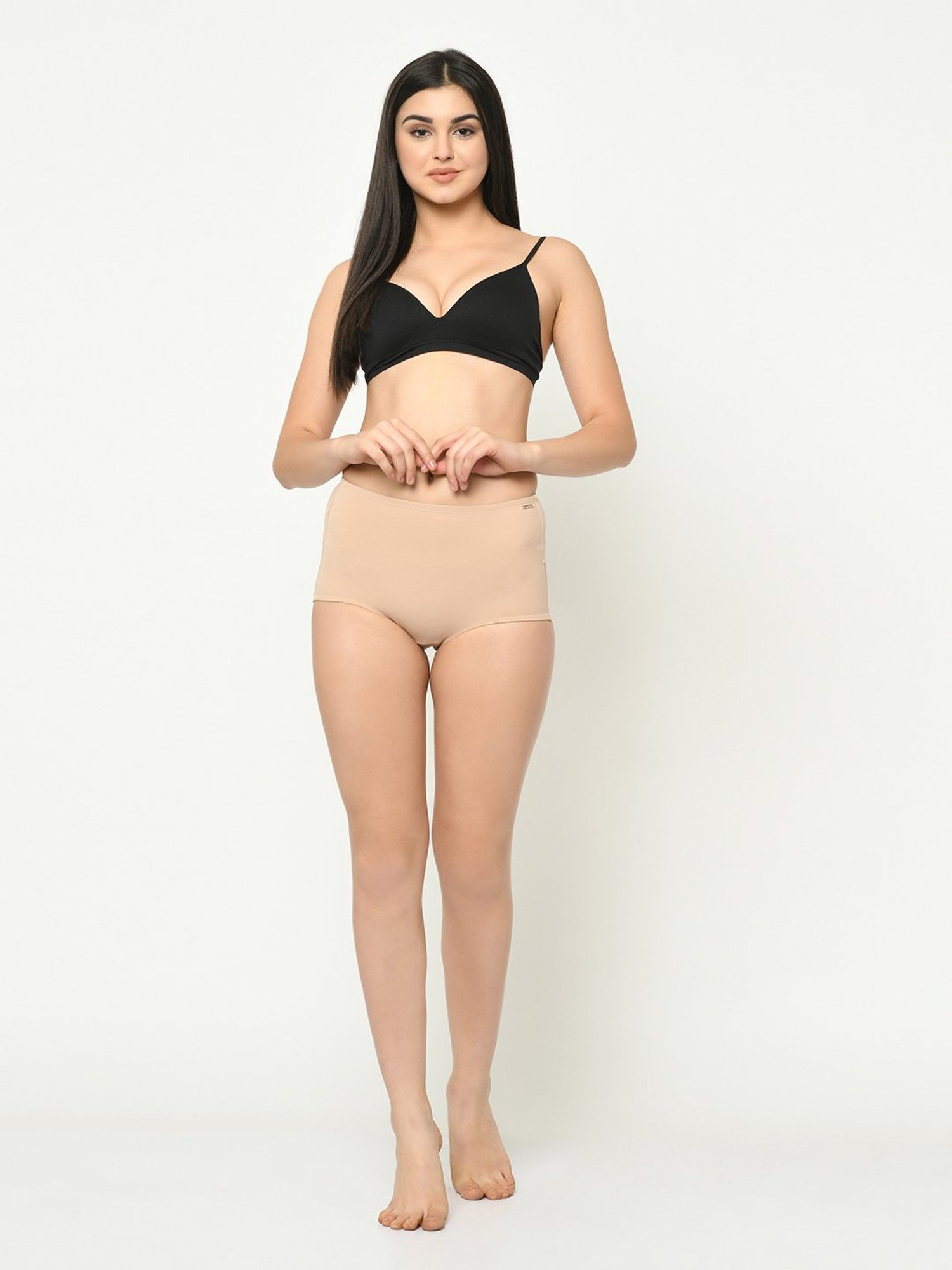 Da Intimo Beige Full Coverage Panty Shaper