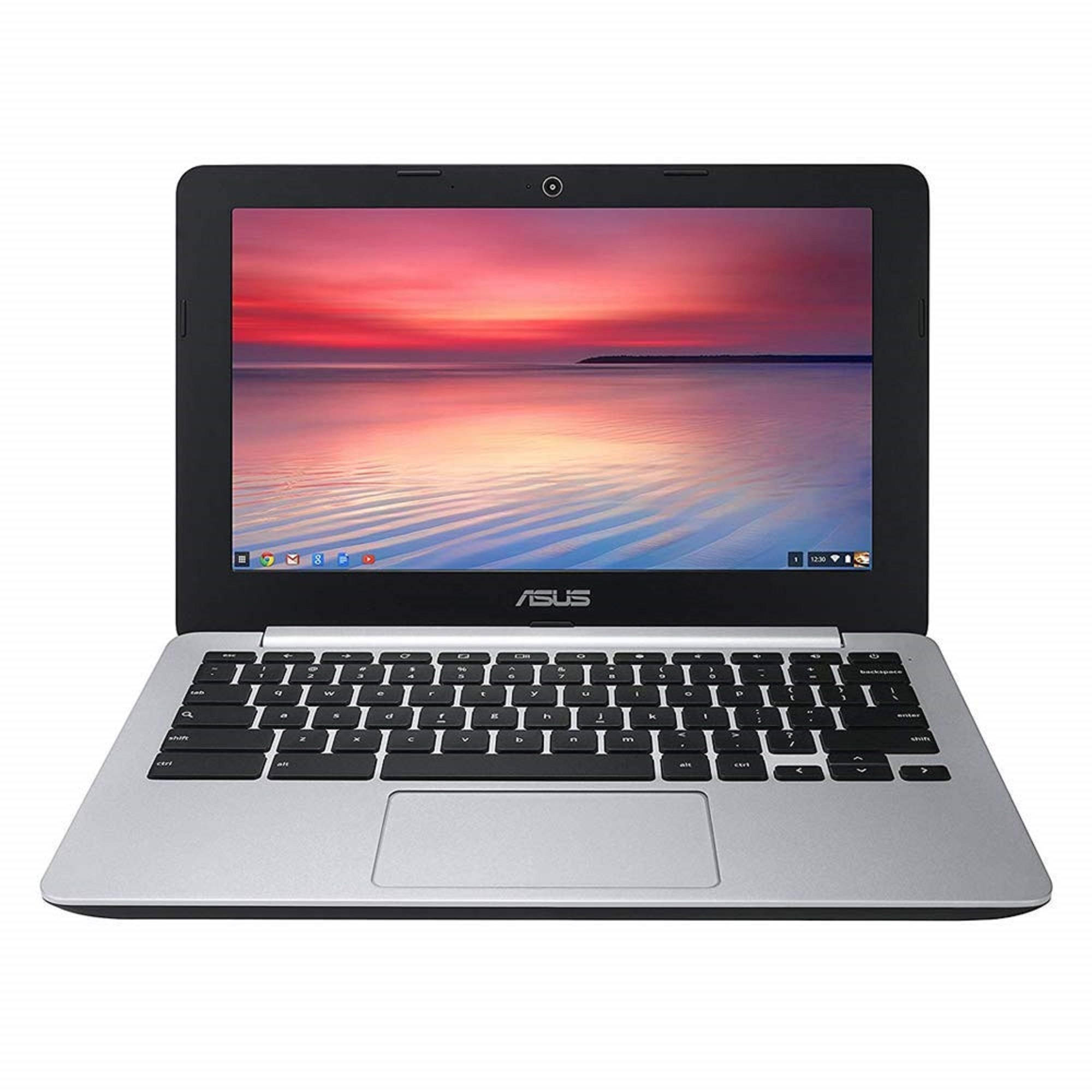 ASUS Chromebook C200MA-EDU, 2.16 GHz Intel Celeron, 2GB DDR3 RAM, 16GB SSD Hard Drive, Chrome, 11" Screen (Grade B)