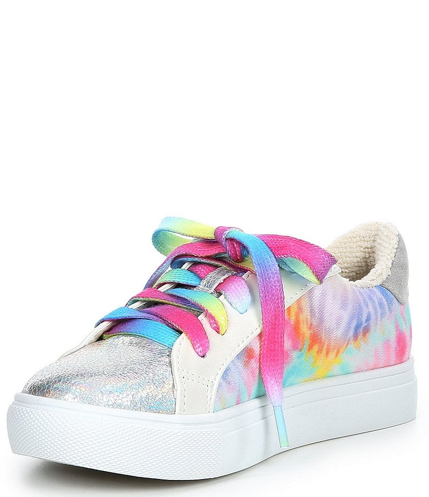 Steve Madden Girl's J-Rezumer Jewel Embellished Rainbow Sneakers (Toddler)
