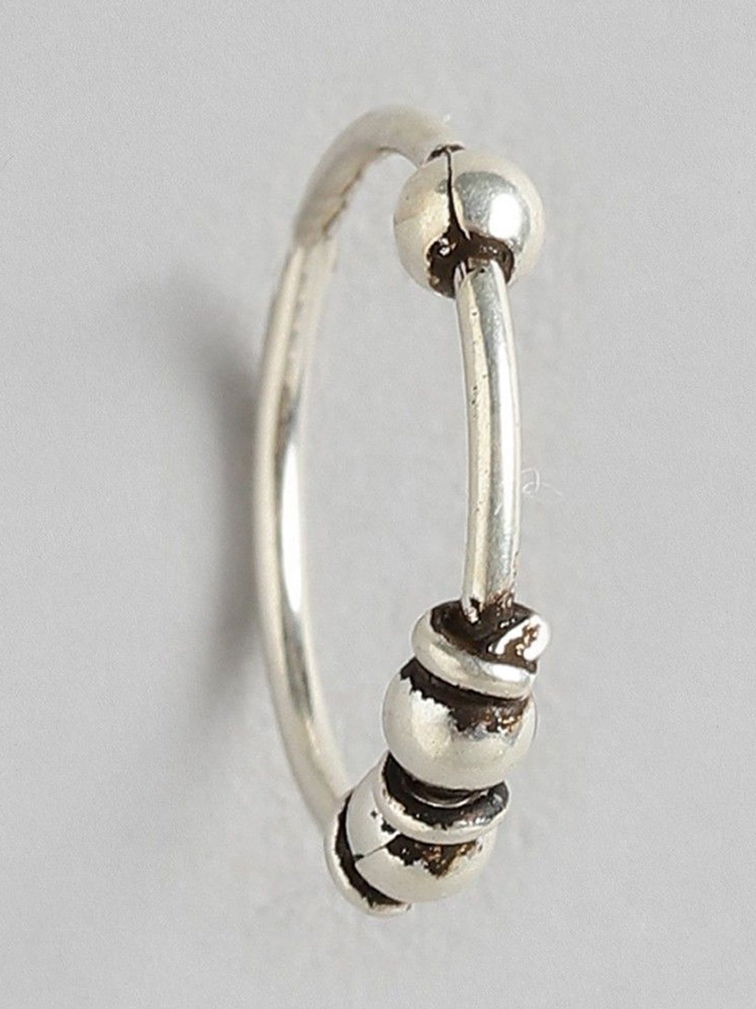 Zavya 92.5 Sterling Silver Nose Ring for Women