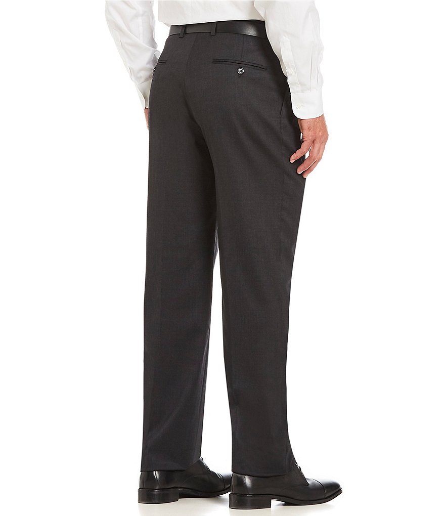 Cremieux Classic Fit Pleated Pant Solid Wool Suit