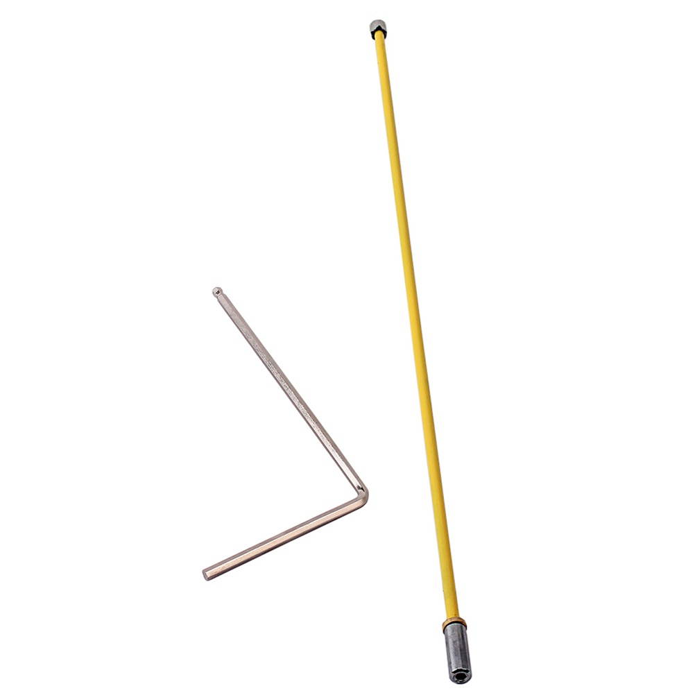 2 Way Adjustment Truss Rod 490mm Double Course Truss Rod for Guitar with Wrench (Yellow)