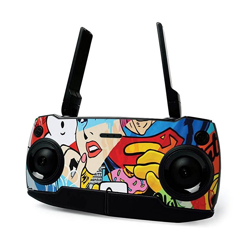 Skin for DJI Mavic Mini Portable Drone Quadcopter Cartoon Mania | Protective Durable and Unique Vinyl Decal wrap Cover | Easy to Apply Remove and Change Styles | Made in The USA