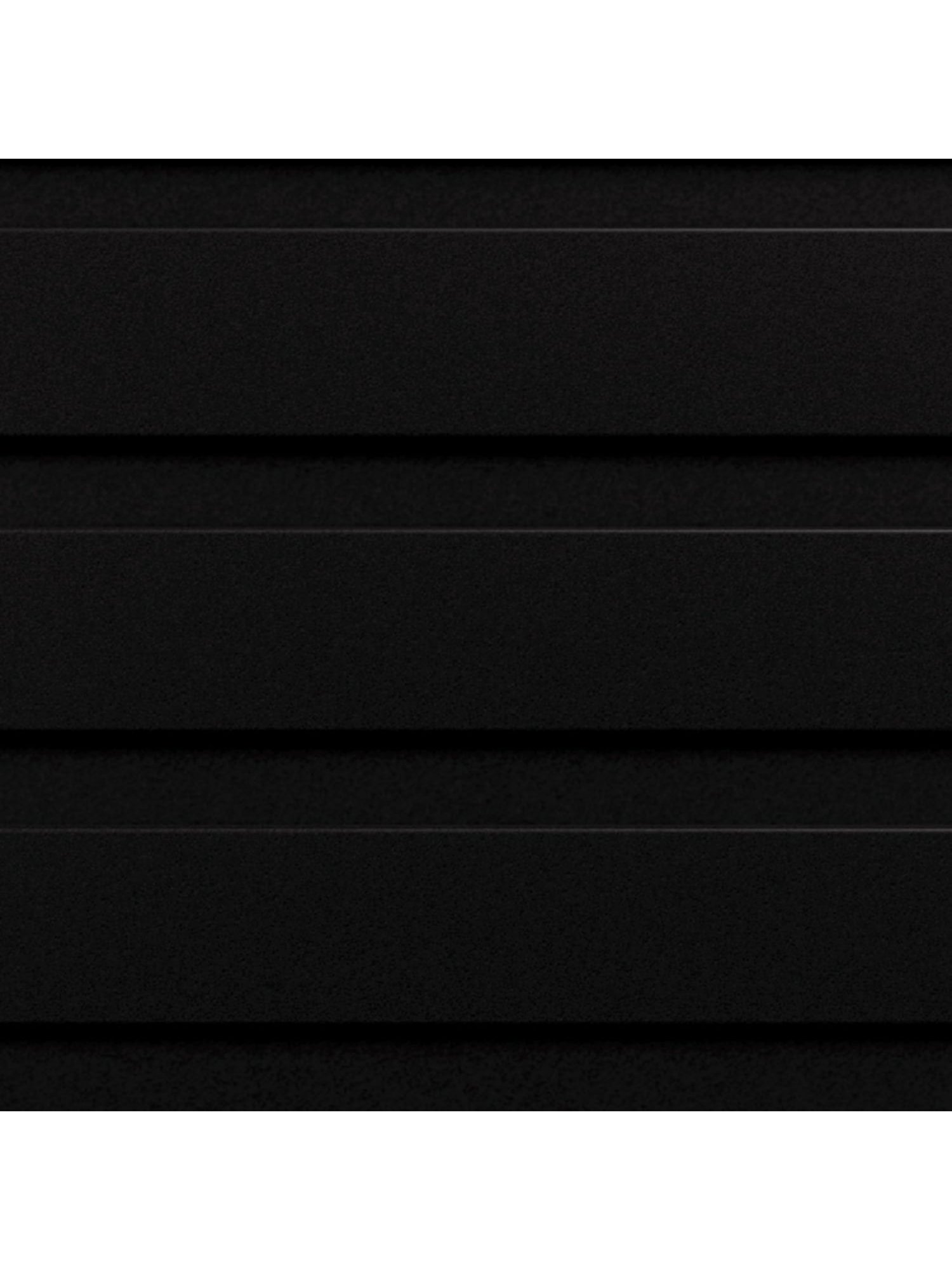 Godrej Interio Sketch Black Solid Wood Queen Size Bed