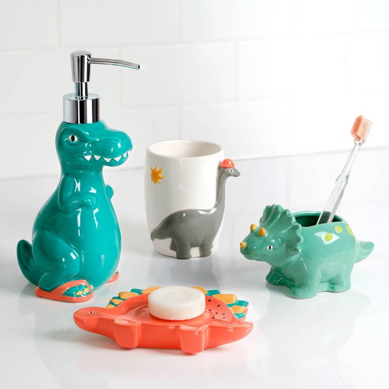 4pc Dinosaur Bath Set - Allure Home Creations