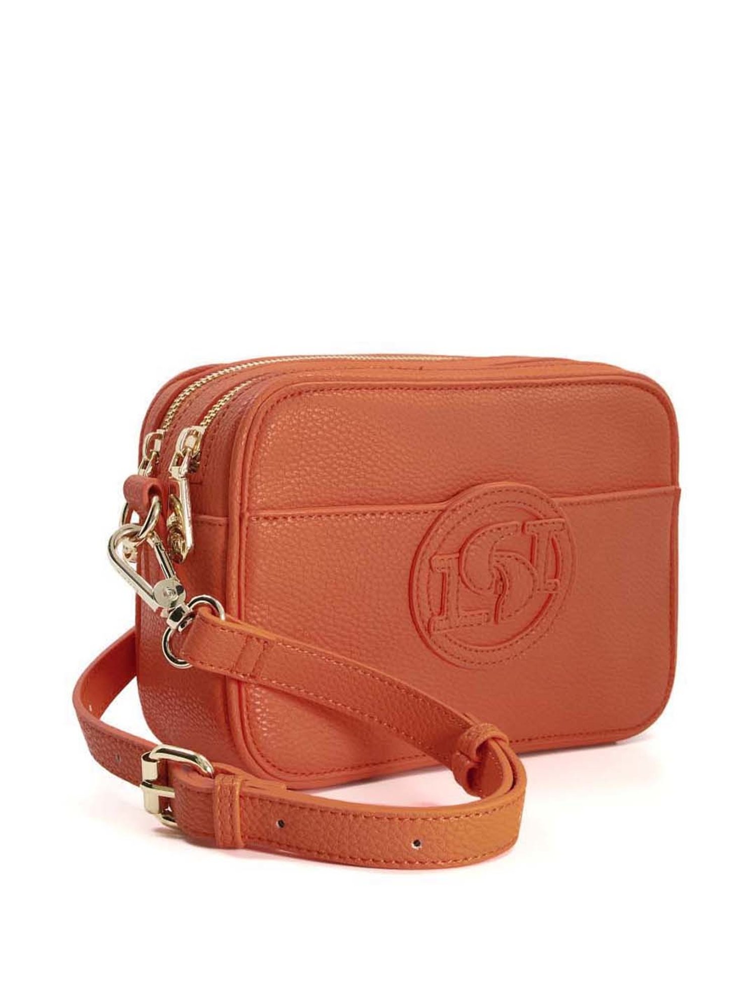 Dune London Orange Solid Small Sling Handbag