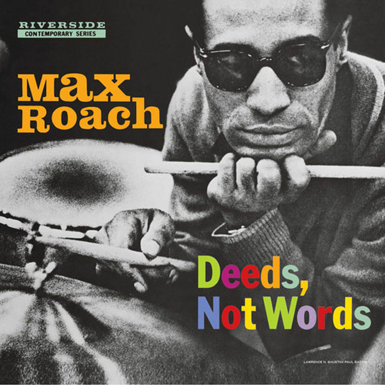 Max Roach Deeds,Not Words LP (Vinyl)