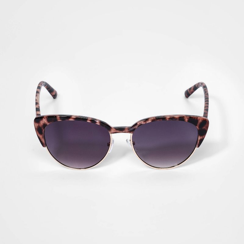 Girls' Mirror Lens Sunglasses - Cat & Jack™ Purple/Blue