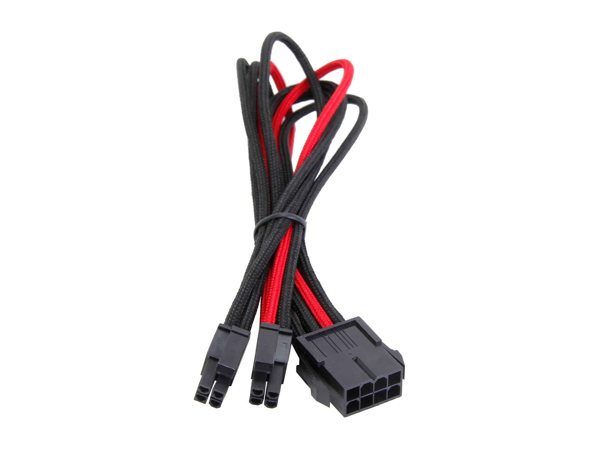 Silverstone PP07-EPS8W Sleeved Extension Power Supply Cable, 1 x 8pin to EPS12V 8pin(4+4) Connector
