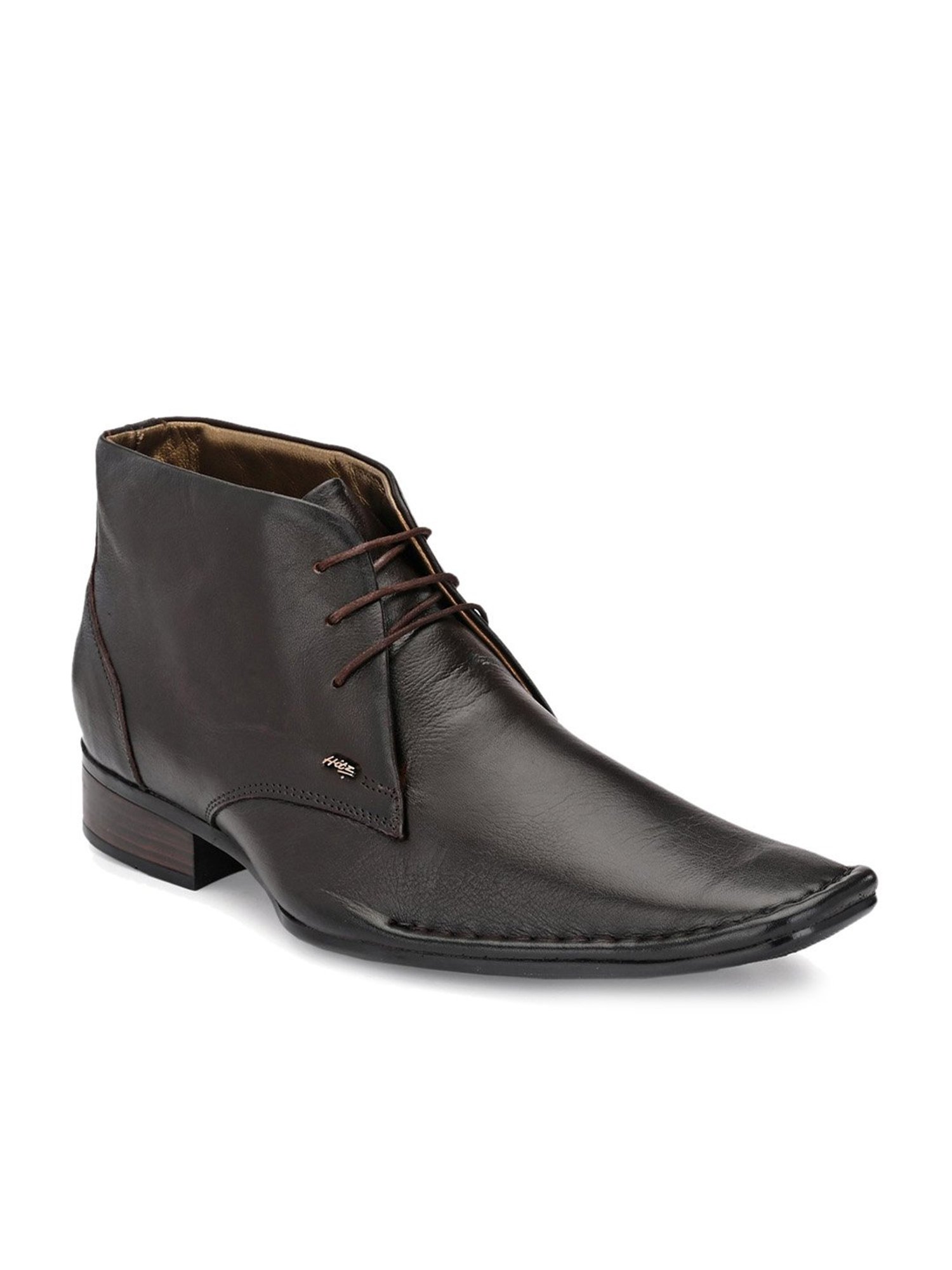 Hitz Men's Brown Chukka Boots