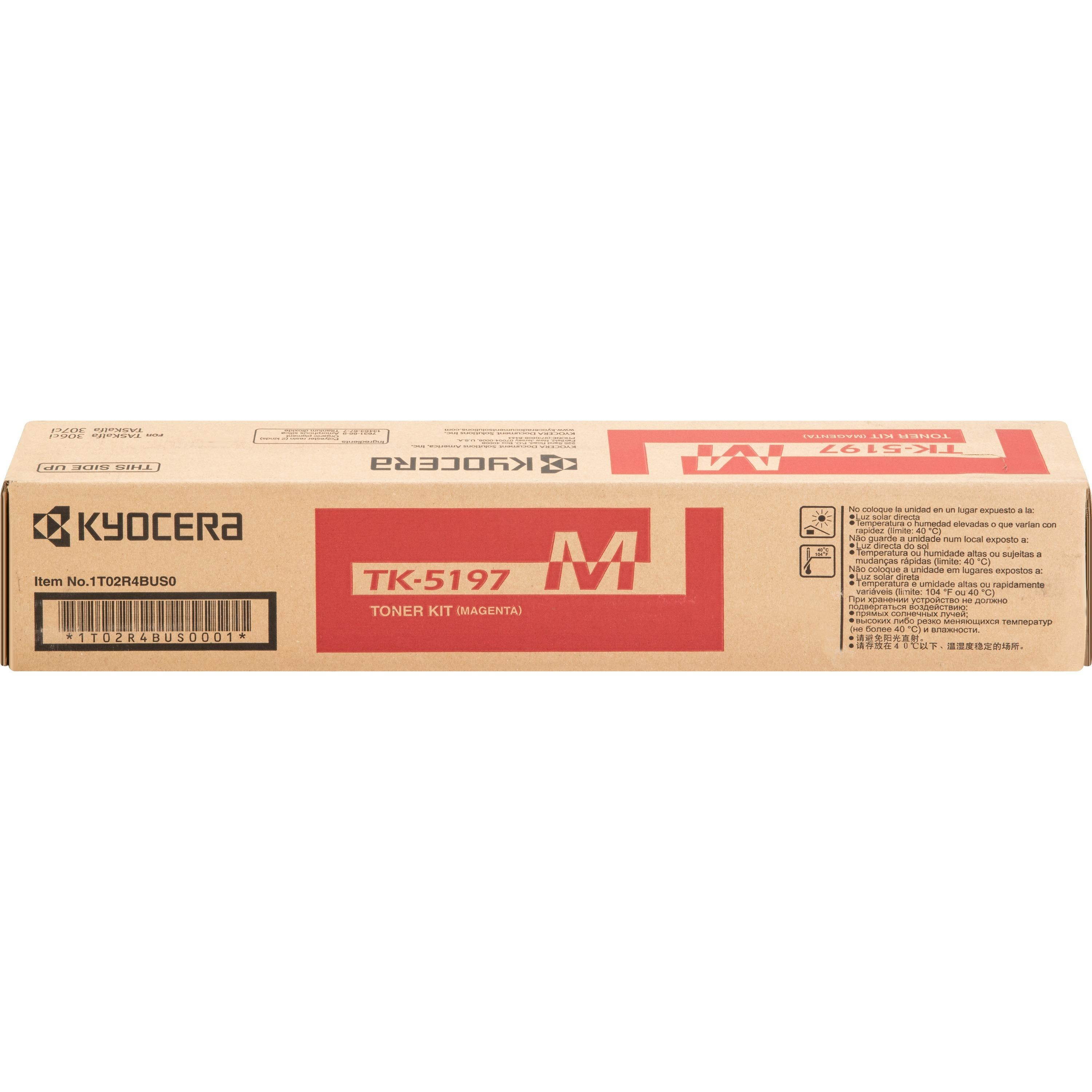 Kyocera 1T02R4BUS0 Toner Ctg, Magenta, 7K Yield