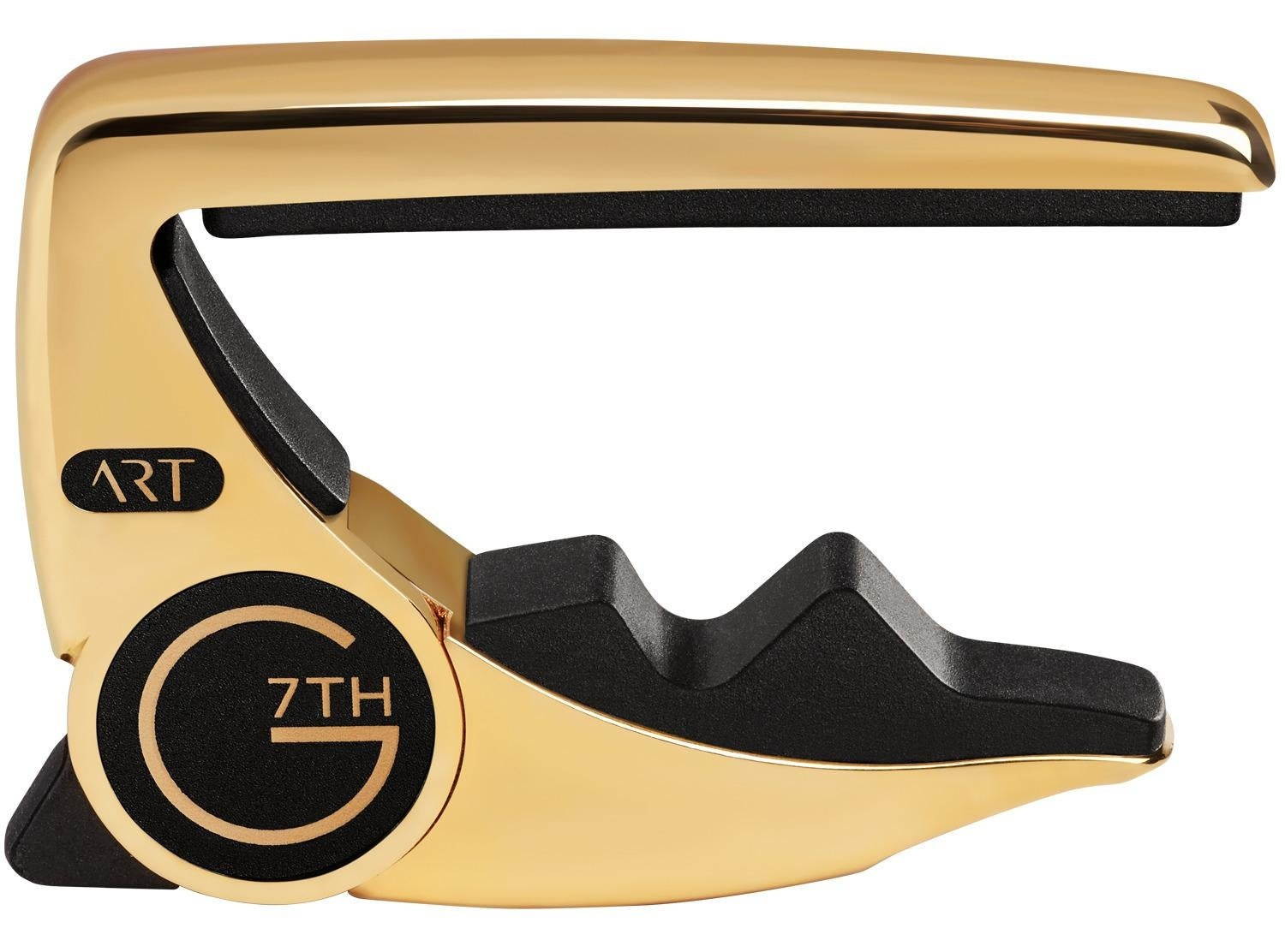 G7th Performance 3 Steel String Capo with ART, 18kt Gold Plated