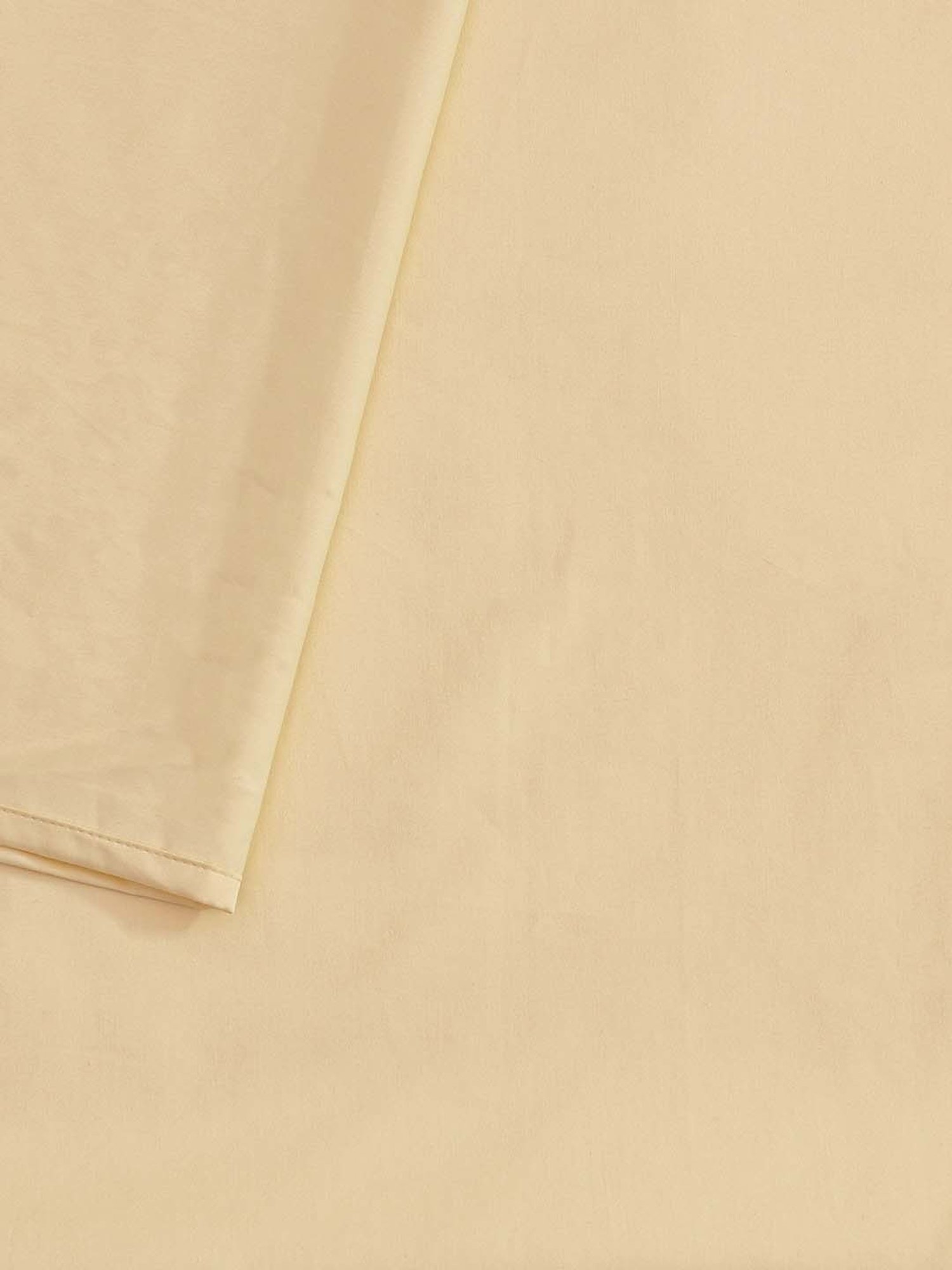 House This Ginger Beige 150 TC Cotton Fitted Bedsheet with 2 Pillow Covers