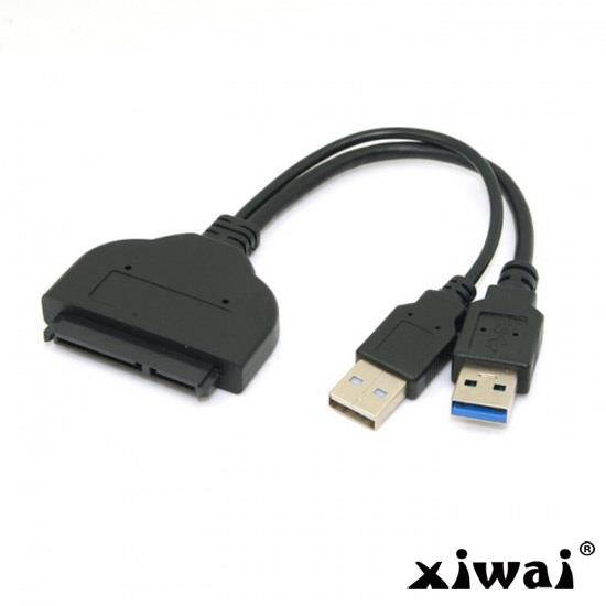 Xiwai USB 3.0 to 17+7pin SSD HDD to SATA 22Pin Hard Disk Cartridge Drive for Macbook Air Pro MD223 MD224 MD231 MD232 SSD