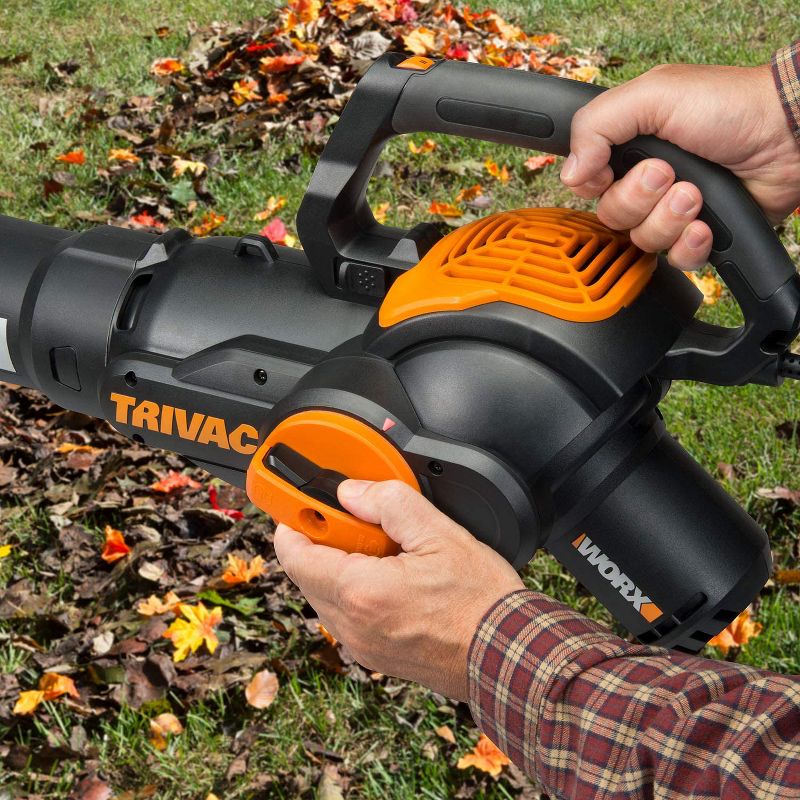 Black & Decker BV6000 12 Amp High Performance Two Speed Handheld Electric Mulcher Blower Vac