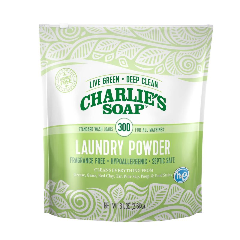 Charlie's Soap Powder Laundry Detergent - 128oz