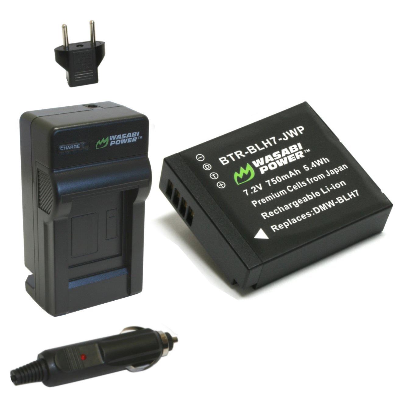 Wasabi charger for Panasonic BLH7 battery