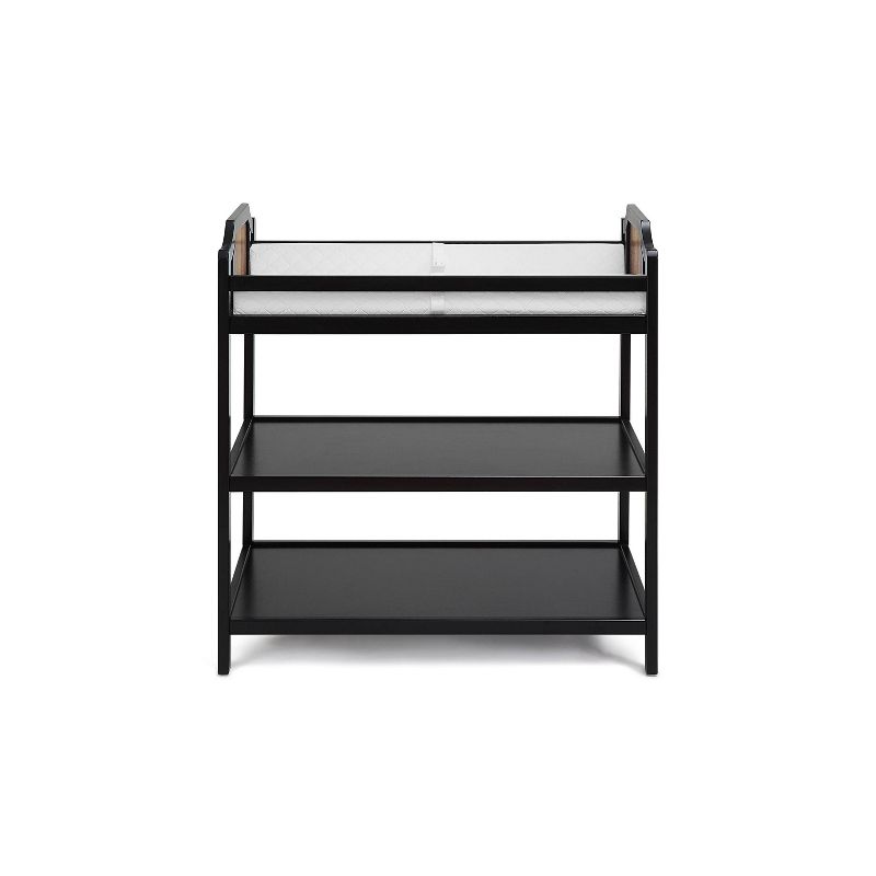 Suite Bebe Brees Changing Table - Black/Brownstone