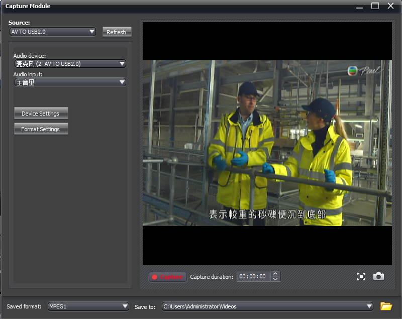 SCART to USB2.0 Video Capture Card for Ps4/Xbox/Switch Game Video Live OBS Live Recording Box with USB Cable