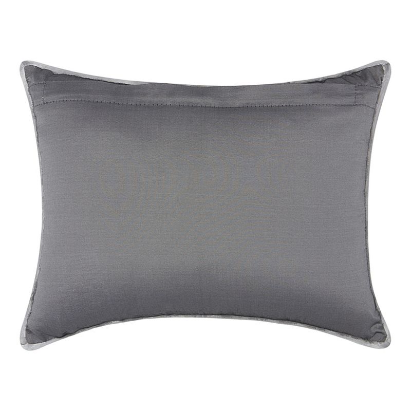 Shades Of Gray Stripe Throw Pillow - Mina Victory
