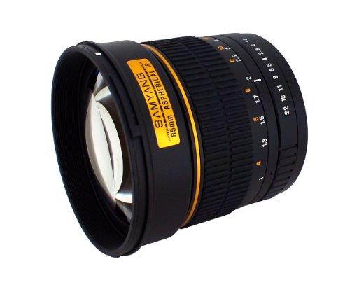 Samyang - 85 mm - f/1.4 - Manual Focus Lens for Nikon F