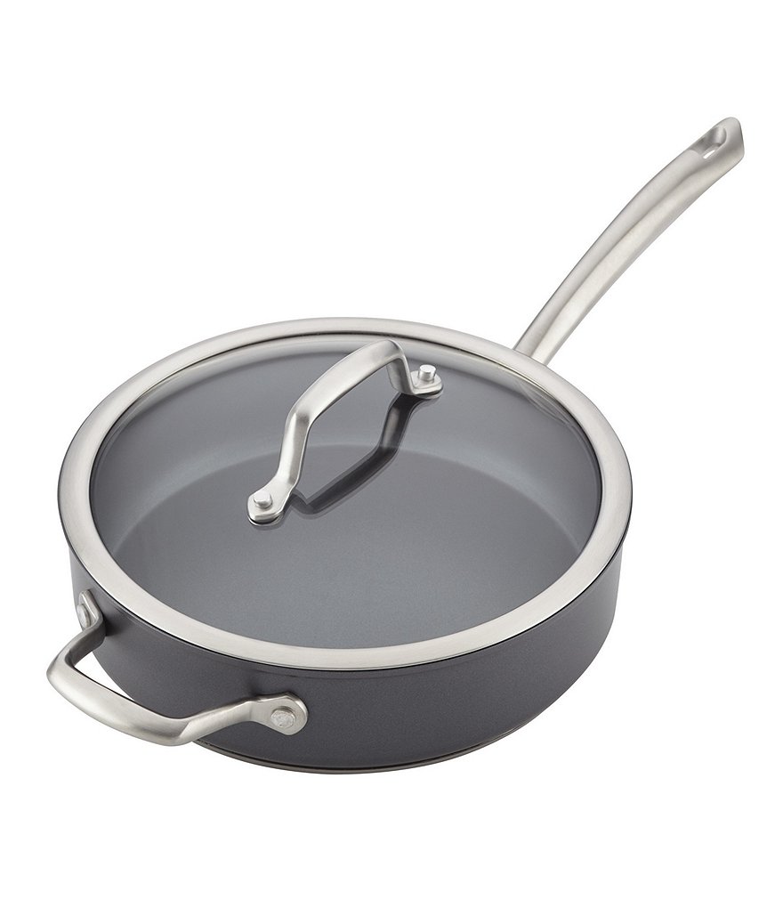 Anolon Accolade Forged Hard-Anodized Precision Forge 10-Piece Cookware Set