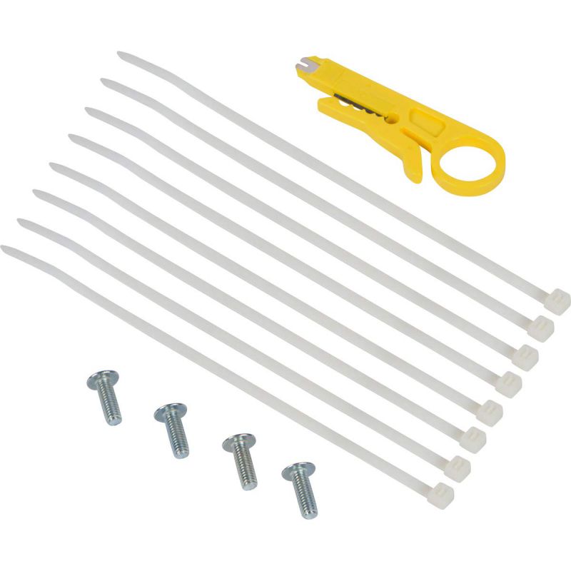 Buyer's Point Cat6 Patch Panel with Punch Down Tool and Cable Management System Pack of 2