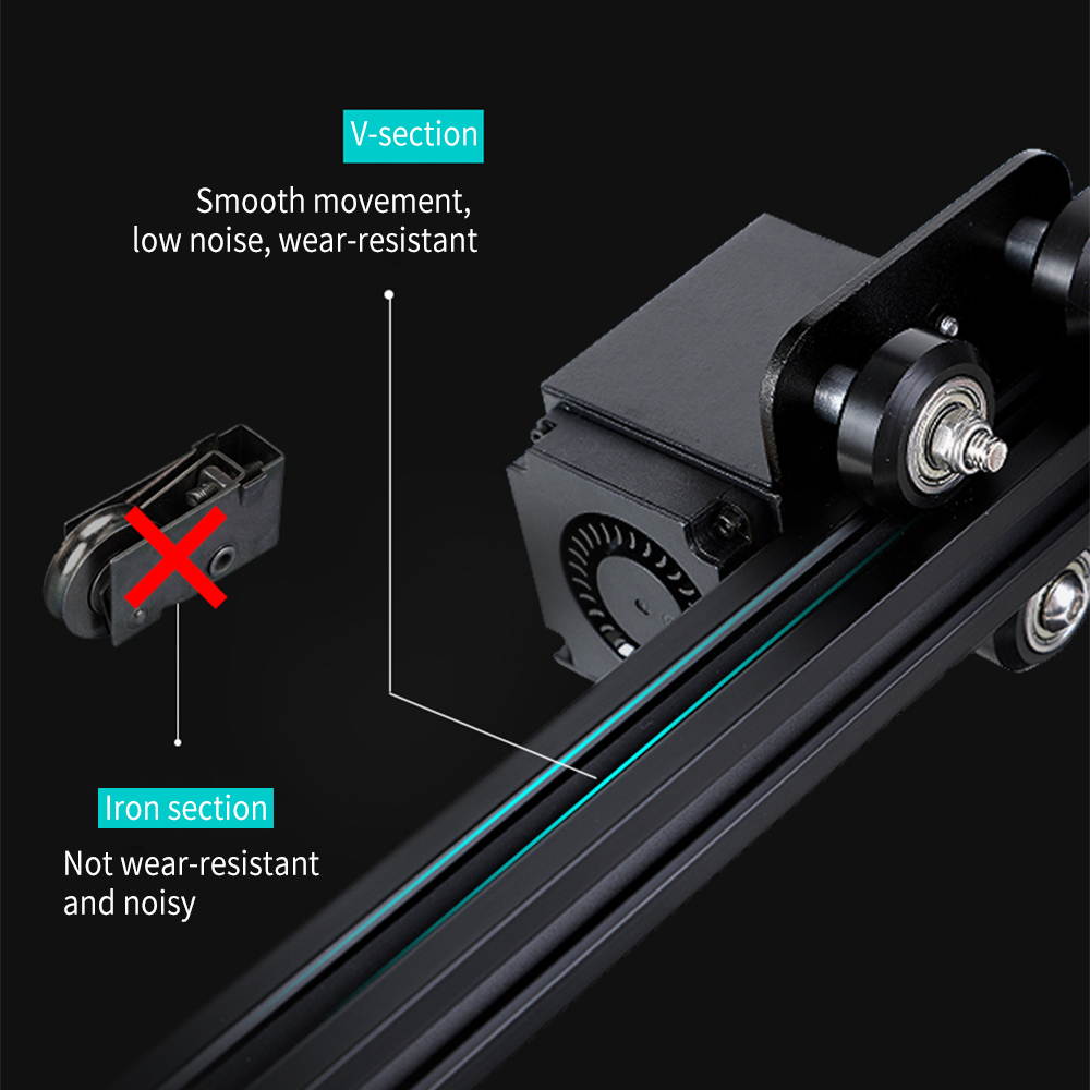 Creality 3D Printer Ender-3 PRO/ Ende-3 V2 DIY KIT Integrated Structure Silent Mainboard Upgrade Resume Printing Impresora 3D