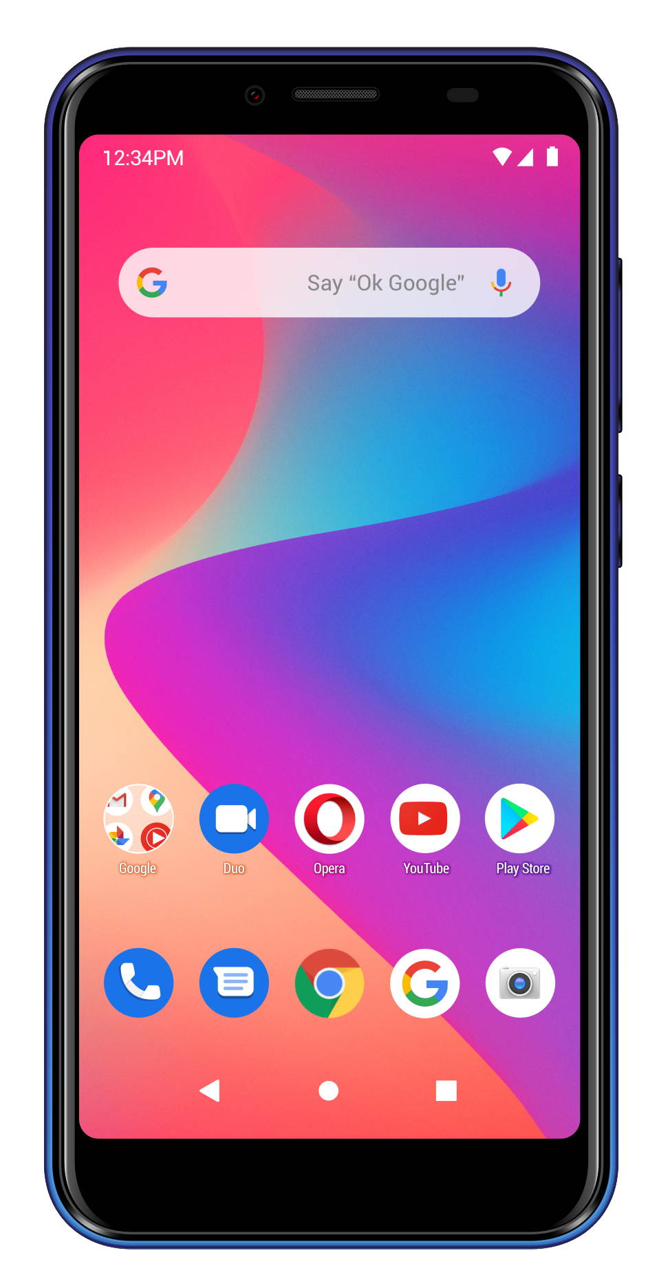 BLU G50 G0330WW 32GB GSM Unlocked Android Smart Phone - Blue