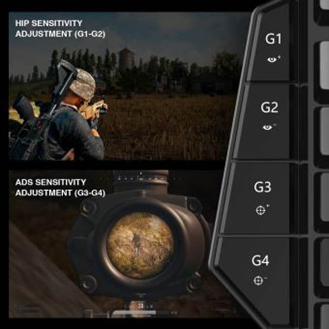 GameSir VX Aimswitch Clavier et souris Adaptateur pour PS4 / Xbox One / Nintendo Switch / PS3 Wireless Converter Console de jeux