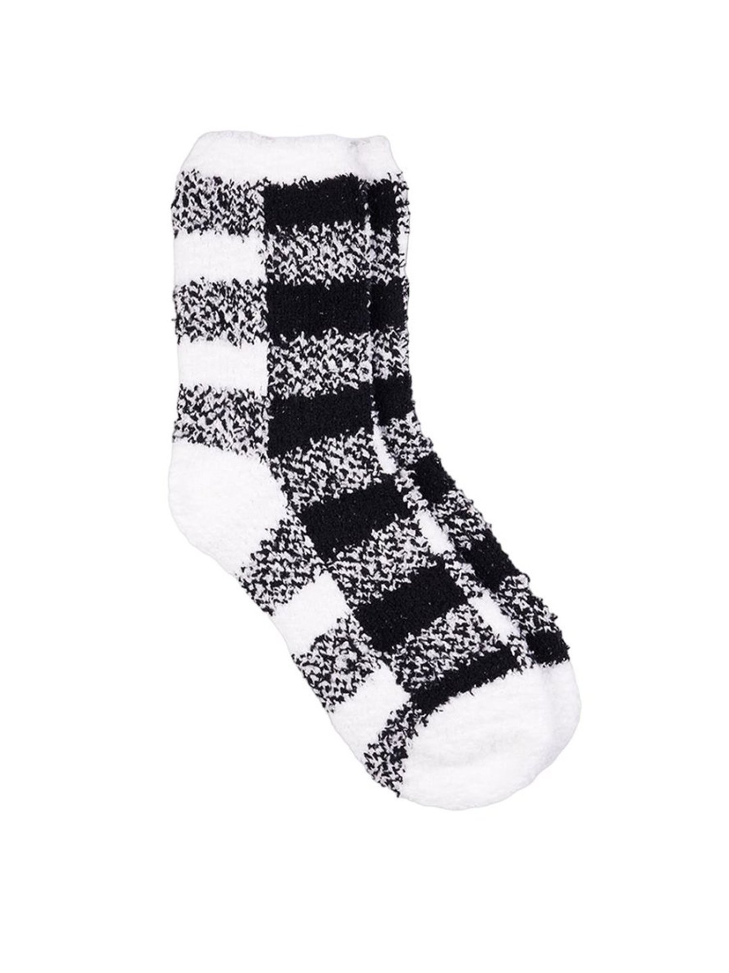 Pantaloons Junior Black & White Polyester Striped Socks