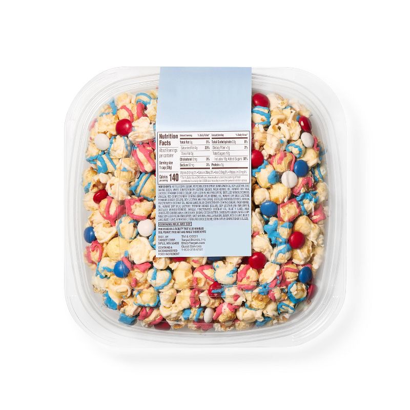 Patriotic Kettle Corn Bowl - 9oz - Favorite Day™