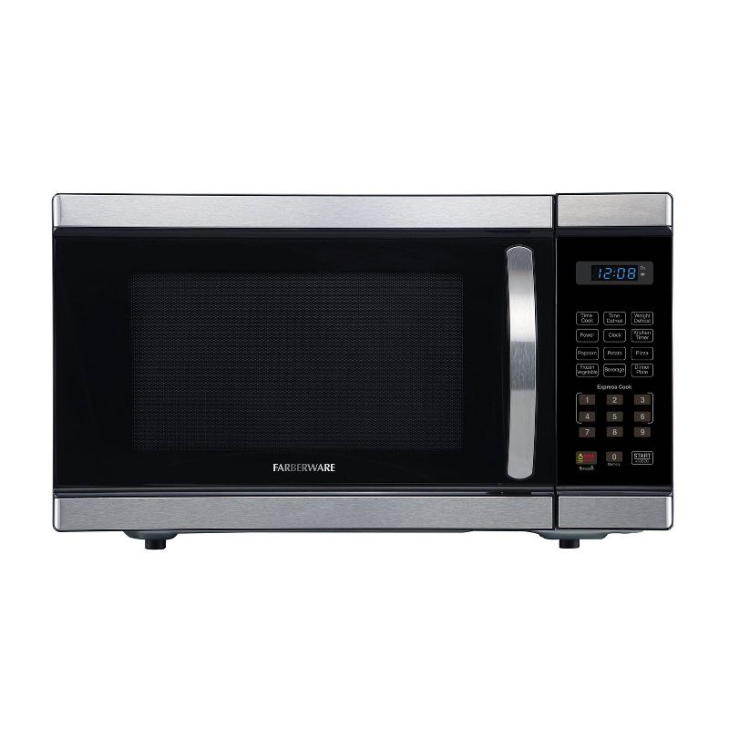 Faberware 1.1 cu ft Microwave Oven - Silver