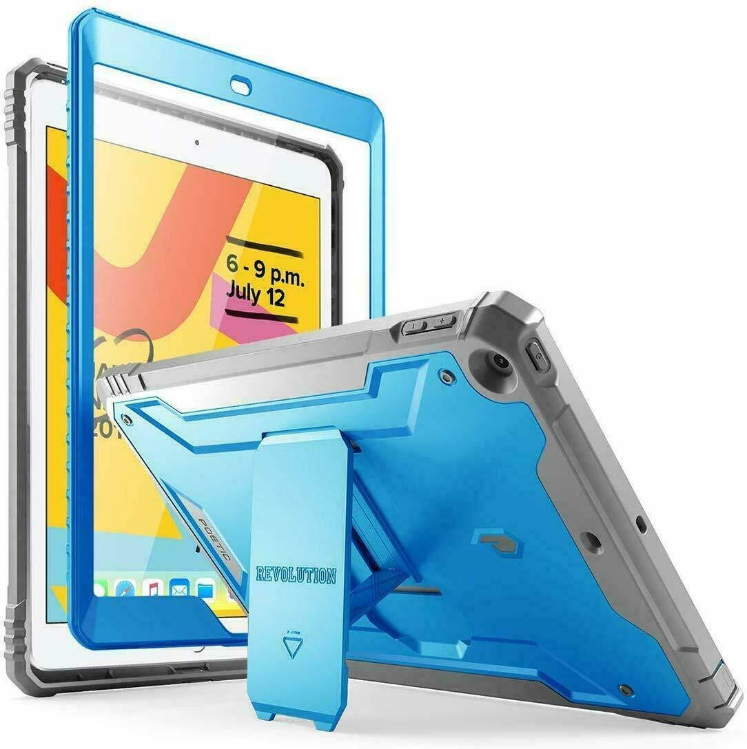 Case For Apple iPad 10.2 (2020&2019) Tablet With Kickstand Cover Blue