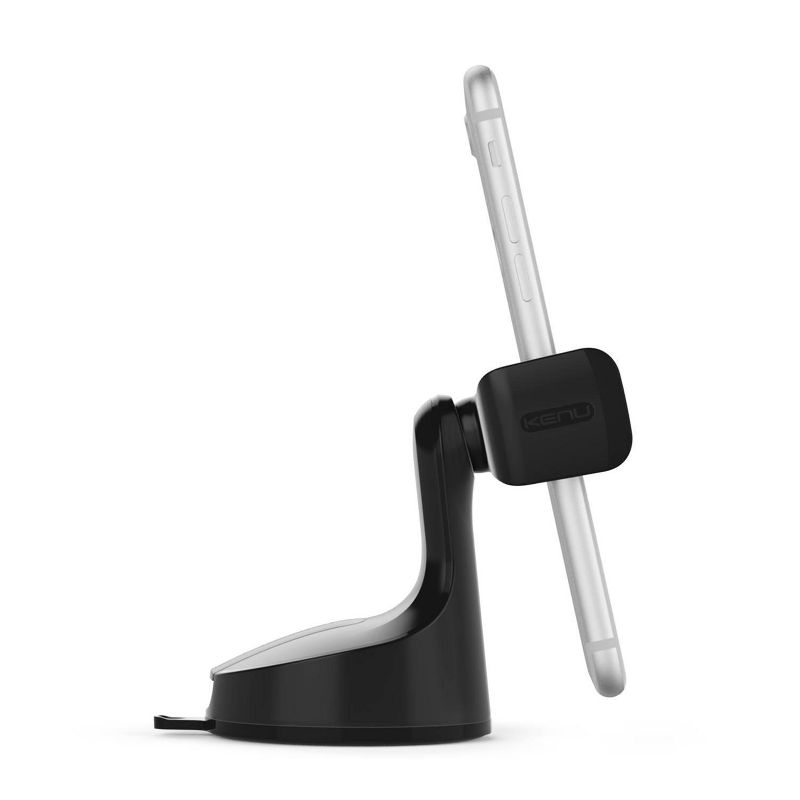 Kenu Airbase Pro Premium Dash & Windshield Suction Mount - Black