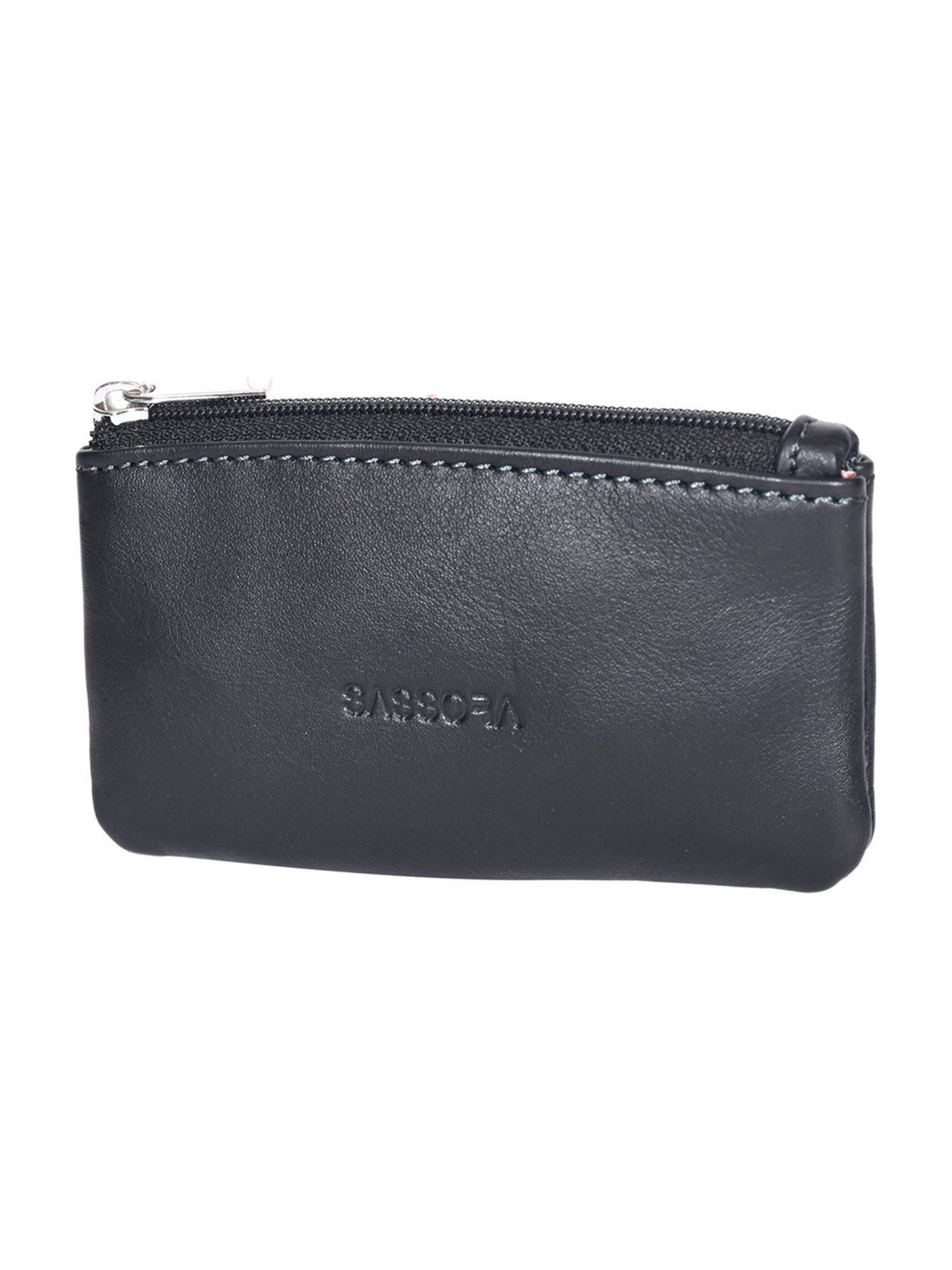 SASSORA Pablo Black Small Leather Key Case