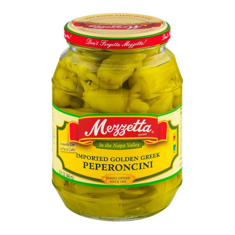 Mezzetta Imported Mild Golden Greek Peperoncini - 32oz