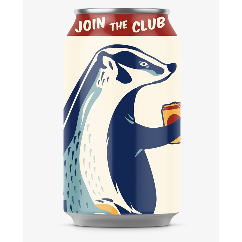 Wisconsin Badger Club Amber Ale Beer - 6pk/12 fl oz Bottles
