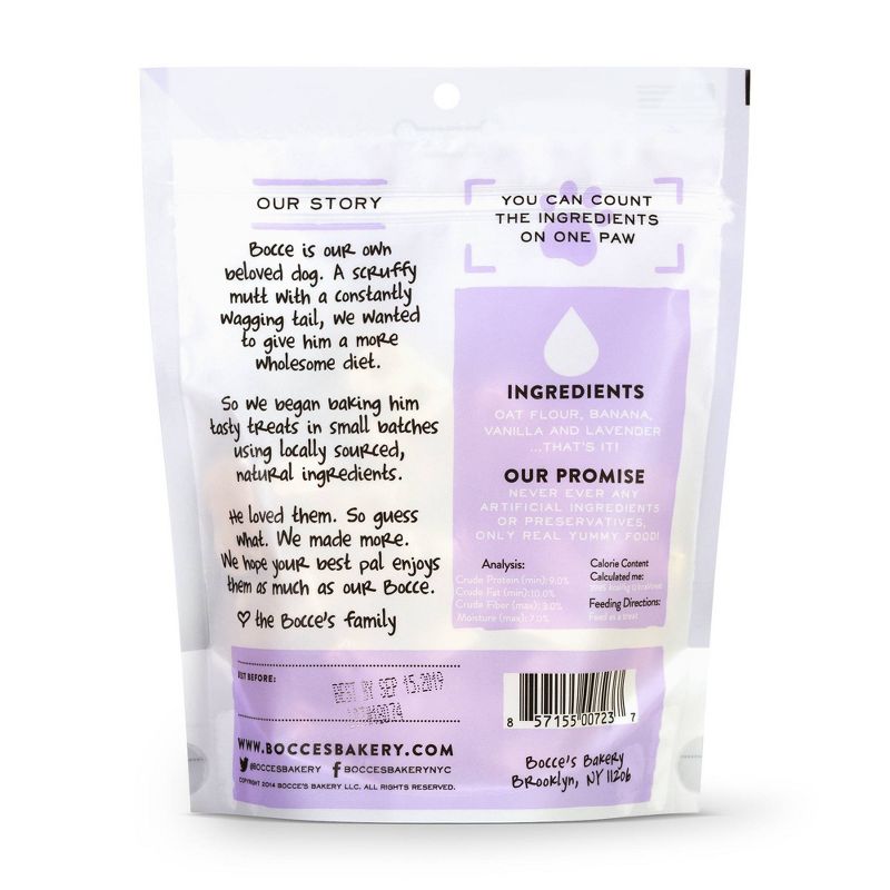 Bocce's Bakery Bedtime Tea Dog Treats - 5oz