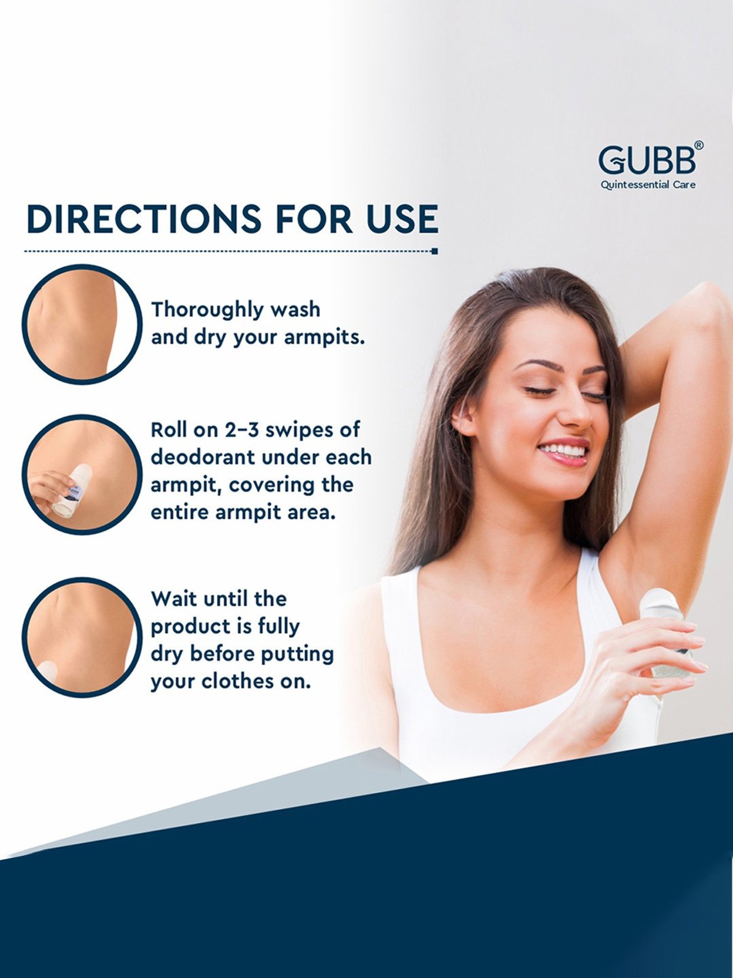 Sirona 2-in-1 Underarm Deodorant Roll On - 50 ml