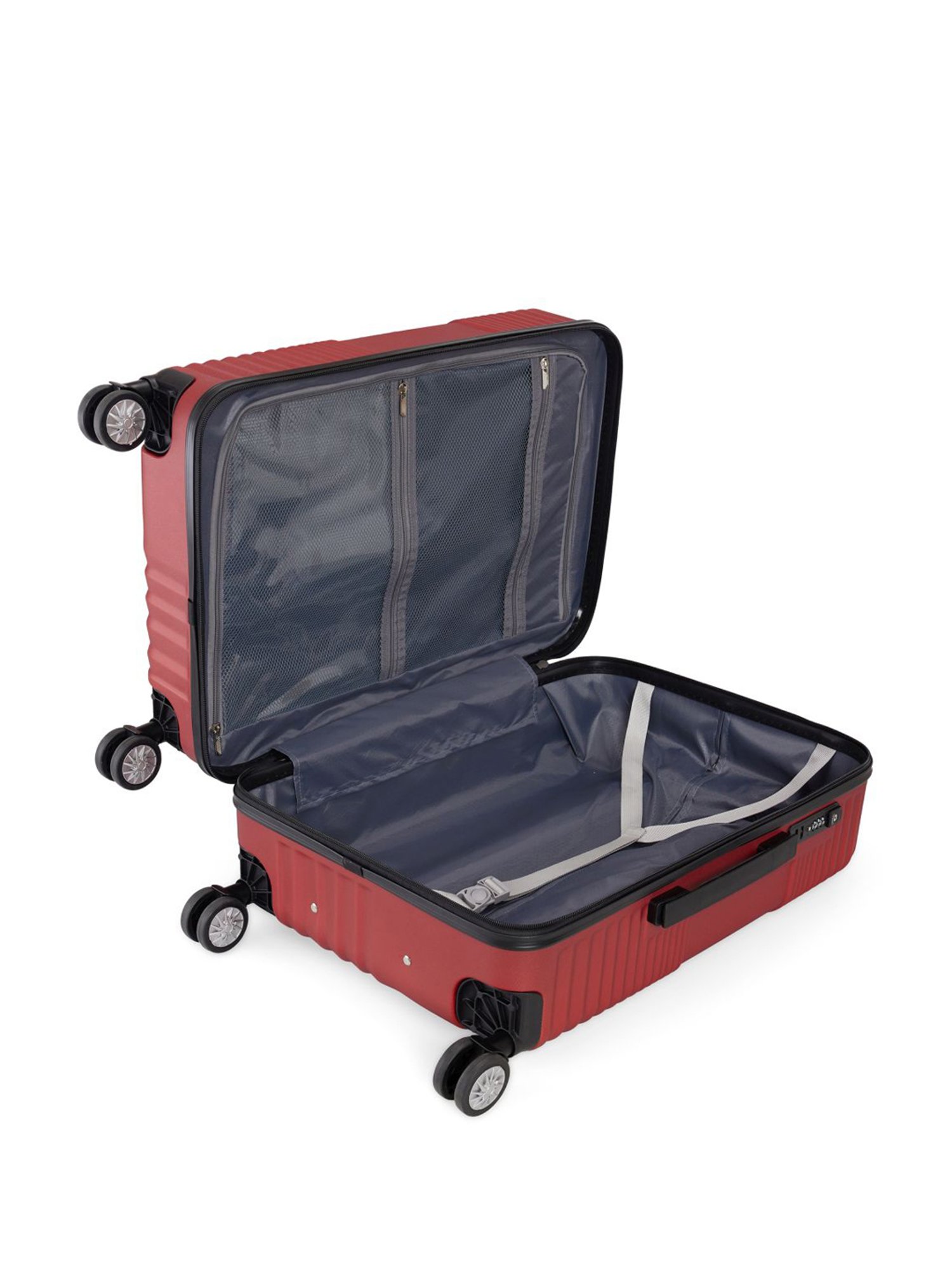 Baomi Retro Roam Red Hard 26" Medium Luggage