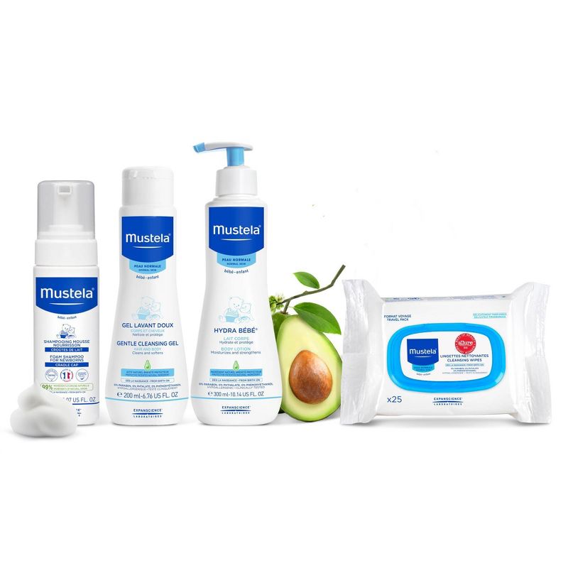 Mustela Baby Essentials Bath And Body Gift Set