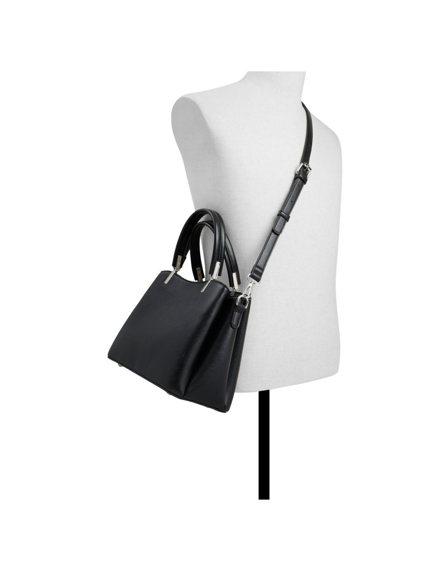 Call It Spring Black Solid Handbag