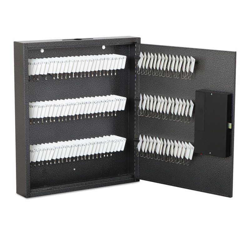 FireKing Hercules Key Cabinets E-Lock 120-Key Steel Silver Vein KE1502120