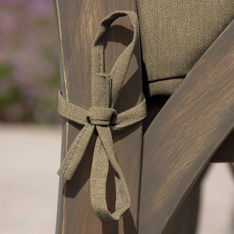 Arden Selections Hamilton Texture Outdoor Seat Cushion Tan