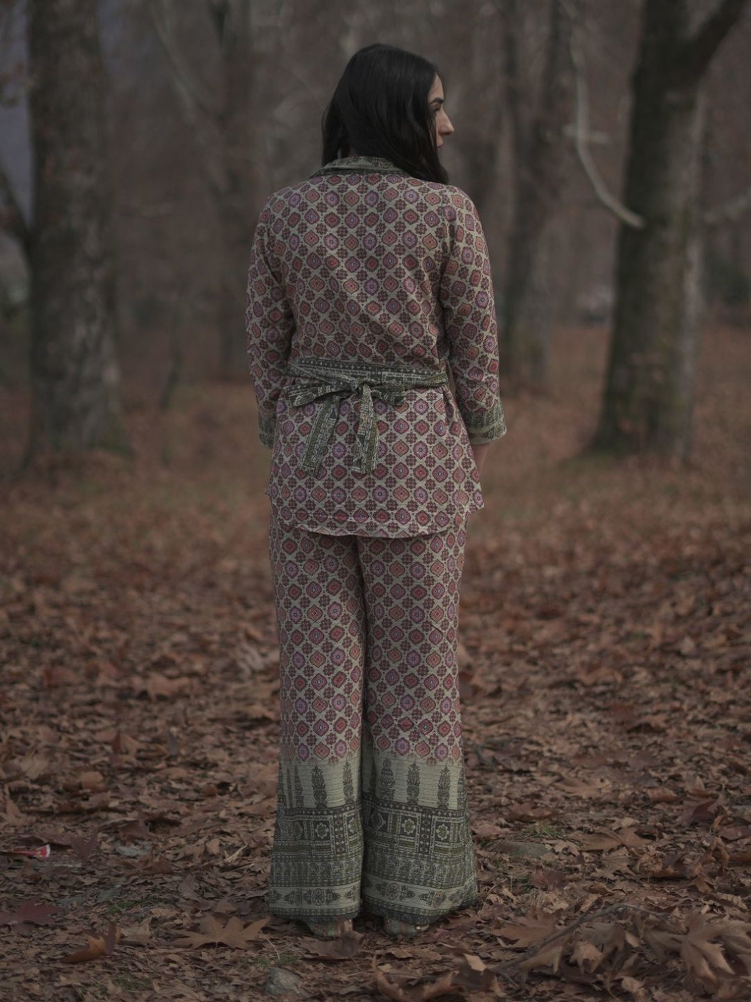 Kaftanize Geo-Fusion Co-ord Set