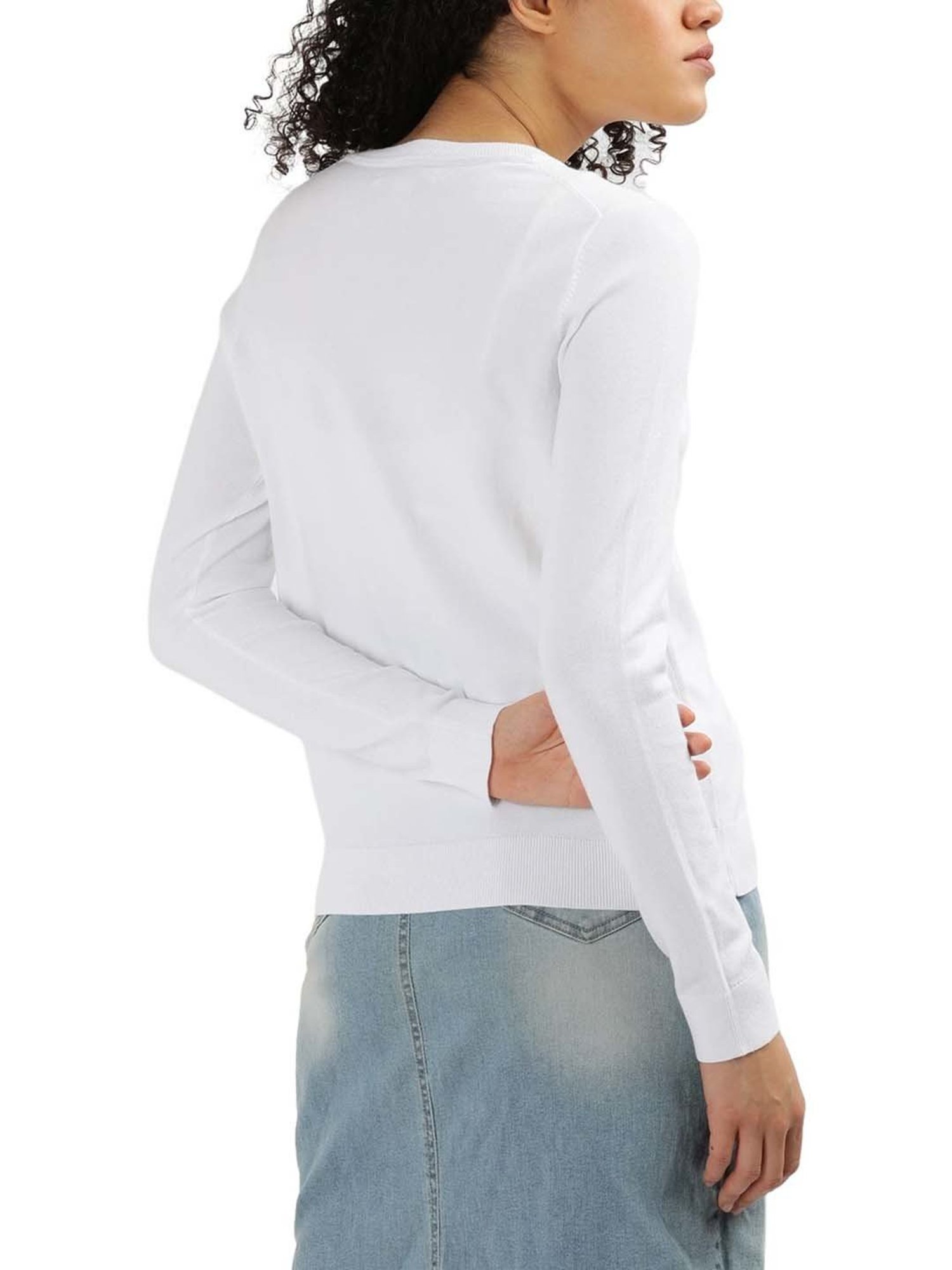 Mafadeny Black Striped Shrug