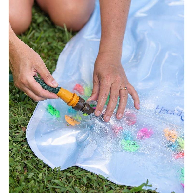 HearthSong - Kids' Super-Sized Coral Reef Water-Filled AquaPod with 36 Colorful Fish